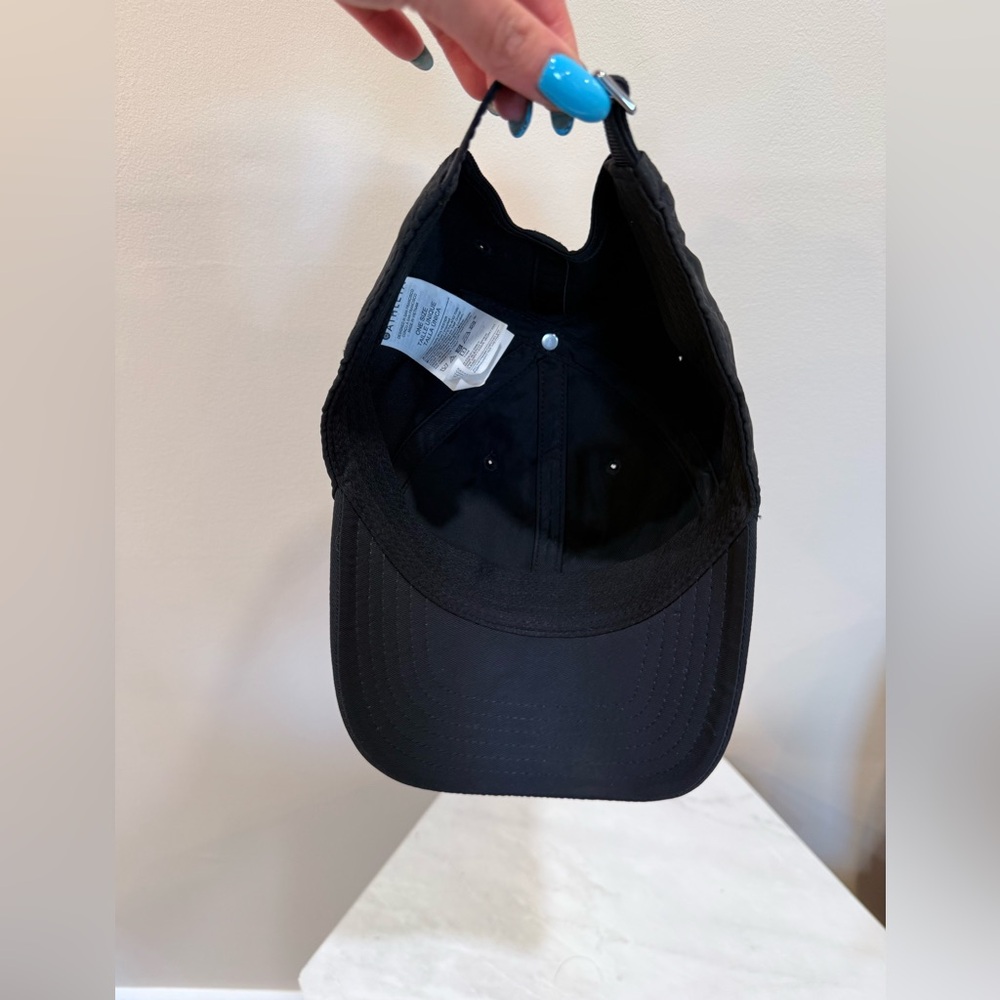 🔥NWOT Athleta Unisex Black Minimal Logo Baseball Cap🔥 - Picture 5 of 6